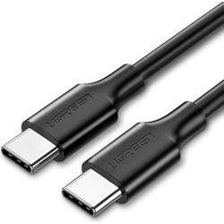 CHARGING CABLE US286 TYPE-C/TYPE-C 1m BLACK 50997 3A UGREEN
