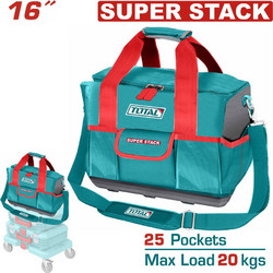 TOTAL ΕΡΓΑΛΕΙΟΘΗΚΗ ΤΣΑΝΤΑ 16" SUPER STACK (THT16165)