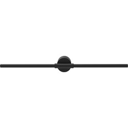Επιτοίχιο Φωτιστικό LED ACA Leaf OKN9600AW6BK Αμμώδες Μαύρο 10W 3000K 410lm| ACA | OKN9600AW6BK