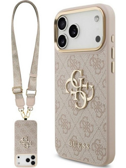 Guess 4G Big Classic Logo Back Cover Pink (iPhone 18 Pro Max / 17 Pro Max)