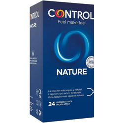 Control Feel Make Feel Nature Προφυλακτικά με Λιπαντικό 24τμχ
