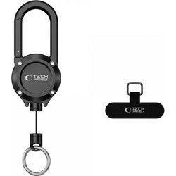 Tech-Protect ATH02 UrbanLoop - Αντικλεπτικό Λουράκι Ασφαλείας για Κινητό & Αξεσουάρ, Μαύρο