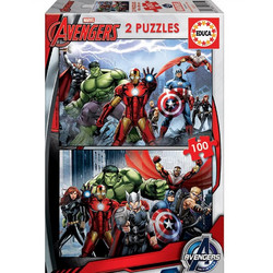 Παιδικό Puzzle Educa Avengers 2x100 Κομμάτια