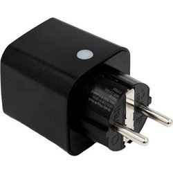 Shelly Plug M Gen3 Έξυπνη Πρίζα Wi-Fi, Μαύρη