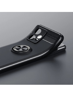 Ancus AutoFocus Shock Proof Back Cover Black (Realme 9 5G)