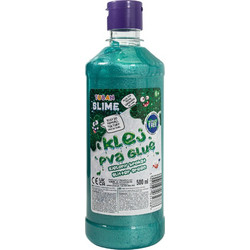 TUBAN TUBAN Κόλλα PVA για Κατασκευή Slime 500 ml - Πράσινο με γκλίτερ (TU3478)