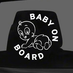 Baby on board 6 Αυτοκόλλητο αυτοκινήτου