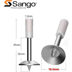 Sango Καρφια Μπετου Για Σωληνα 32mm (100τμχ) (SAN-90243) (SGO90243)