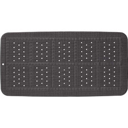 Unilux 35x70 anthracite αντιολισθητικό ταπέτο μπανιέρας Sealskin