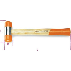 BETA Soft Face Hammer Size 35 Wooden Shaft