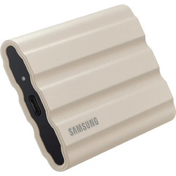Samsung T7 Shield 2TB Εξωτερικός Σκληρός Δίσκος SSD 2.5" USB-C Beige