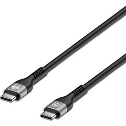 Manhattan USB-C to USB-C 240W 2m Black 356367