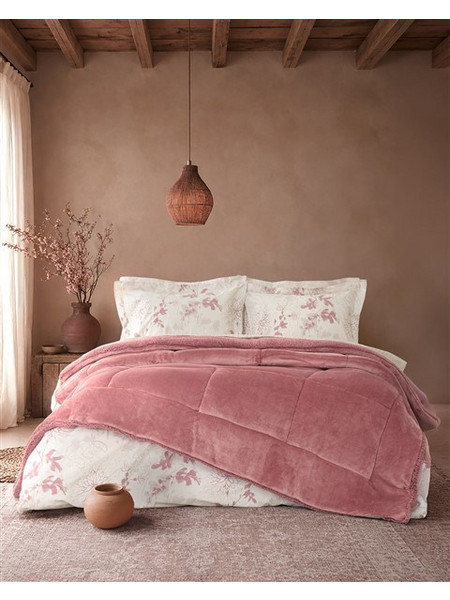 Nima Home - Κουβέρτα/Πάπλωμα Υπέρδιπλο 220x240 - Cira Apple Pink