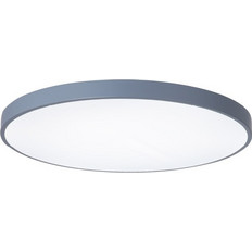 InLight Πλαφονιέρα οροφής LED 20W 3CCT (by switch on base) από γκρι μέταλλο και ακρυλικό D:30cm (42035-D-Gray)