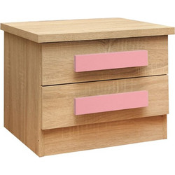 ΚΟΜΟΔΙΝΟ PLAYROOM SONAMA-ΡΟΖ HM331+HM336.02 40Χ48Χ39εκ