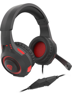 Genesis Radon 210 Gaming Headset On Ear Black Red
