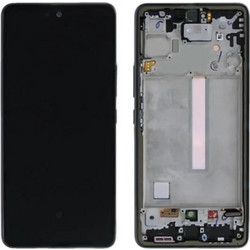 Αυθεντική Οθόνη Samsung A73 A736 Black (Samsung Service Pack GH82-28884A GH82-28686A)