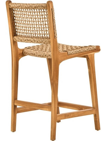 Ημίσκαμπο Bari teak - Oranon