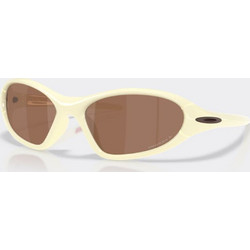 Oakley OO9536 03 Γυναικεία Γυαλιά Ηλίου Οβάλ Κοκάλινα Λευκά με Καφέ Φακό