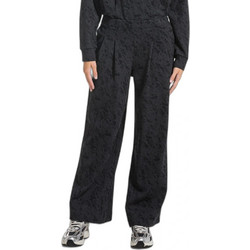 Deha Matelasse' Pleated Γυναικείο Παντελόνι Dark Grey D52526-66028