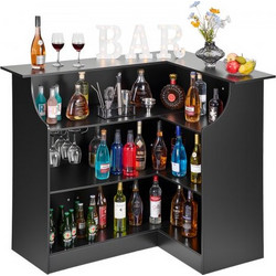 VEVOR Home Bar Unit 2 Layers / Straight Type