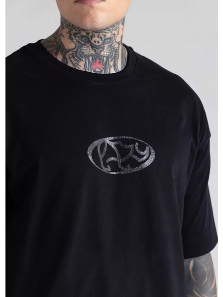 COSI JEANS - Ανδρικό t-shirt Wide fit - Μαύρο 68-W26-210