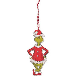 Dr. SEUSS ΣΤΟΛΙΔΙ ΞΥΛΙΝΟ GRINCH ΚΑΤΣΟΥΦΗΣ 13cm