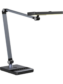 ΦΩΤΙΣΤΙΚΟ ΓΡΑΦΕΙΟΥ LED FB94461.02 ΜΑΥΡΟ ΜΑΤ ABS 35x43,9Υεκ