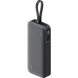 Cuktech LPB200N Power Bank 20000mAh 40W με Ενσωματωμένο Καλώδιο USB-C Grey