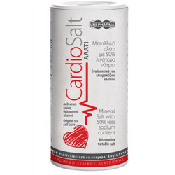 UNI-PHARMA CardioSalt - Μεταλλικό Αλάτι με 50% Λιγότερο Νάτριο 250gr