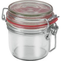 Γυάλινο Βάζο Με Κλιπ 125ml Metaltex - METALTEX - 16-235370