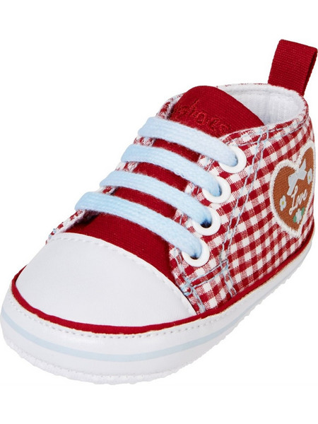 Playshoes Βρεφικά Sneakers Αγκαλιάς Κόκκινα 121541