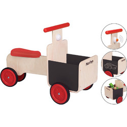 PlanToys Ποδήλατο Διανομής Ξύλινη Περπατούρα Ride On Αυτοκινητάκι 18m+