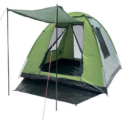 Panda Outdoor Open Air Σκηνή Camping Ιγκλού 4 Ατόμων Καλοκαιρινή 240x240x175cm