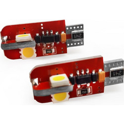 T10 Can Bus με 4 SMD 5050 Ψυχρό Λευκό
