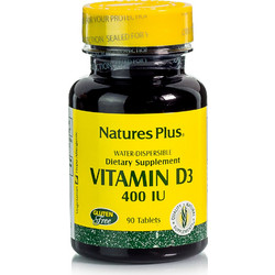 Nature's Plus Vitamin D3 400iu 90 Ταμπλέτες