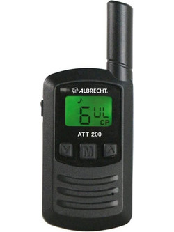 Albrecht ATT 200 Mini PMR 446 Black
