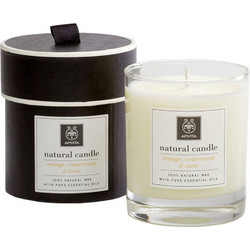 Apivita Natural Candle Orange, Cedarwood & Clove 235gr