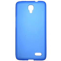 Θήκη Σιλικόνης Μπλε για Alcatel OT6030/idol (OEM)
