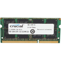 Crucial 8GB (1X8GB) DDR3 RAM 1333MHz SoDimm