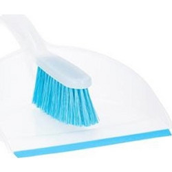 Σετ Φαράσι και Βούρτσα Σκούπα σε 4 Χρώματα, Lifetime Clean Μπλε - Cb