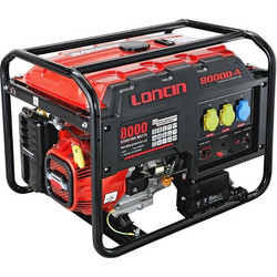 Loncin LC 8000DA Γεννήτρια Βενζίνης Τετράχρονη Μονοφασική με Μίζα 8.1KVA