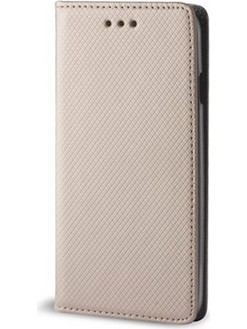 Θήκη OEM Smart Magnet για Huawei Mate 10 Pro Flip Cover Gold 5900495640567