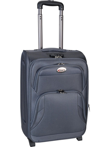 Ankor 782994 Βαλίτσα Καμπίνας 55x35x23cm με 2 Ρόδες Γκρι