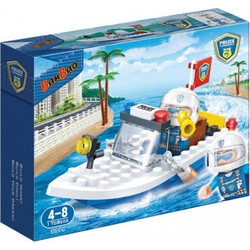 BanBao 7019 Police Boat 62 pieces