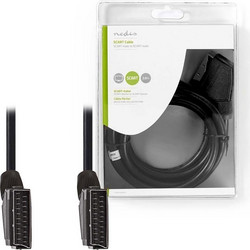 NEDIS CVGB31000BK20 SCART Cable SCART Male - SCART Male 2.0 m Black NEDIS