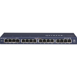 Netgear GS116GE Unmanaged L2 Switch με 16 Θύρες Ethernet 1Gbps