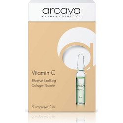 Arcaya Vitamin C Αντιγηραντικό Serum Προσώπου με Βιταμίνη C & Κολλαγόνο 5x2ml