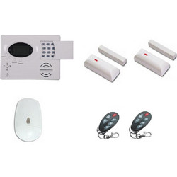 M-Tech STIII M2120 Ασύρματο Σύστημα Συναγερμού με 1 Ανιχνευτή Κίνησης, 2 Αισθητήρες Πόρτας, 1 Σειρήνα, 2 Τηλεχειριστήρια, Κέντρο, Πληκτρολόγιο (GSM / Ενσύρματο)