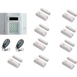 M-Tech STIV MT-9020 Ασύρματο Σύστημα Συναγερμού με 9 Αισθητήρες Πόρτας, 1 Σειρήνα, 2 Τηλεχειριστήρια, Κέντρο, Πληκτρολόγιο (GSM)
